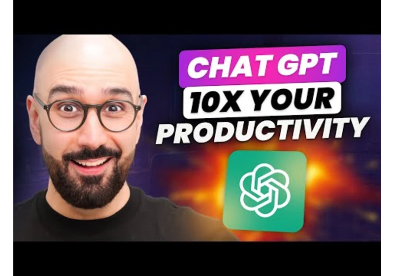 ChatGPT Tutorial for Developers - 38 Ways to 10x Your Productivity