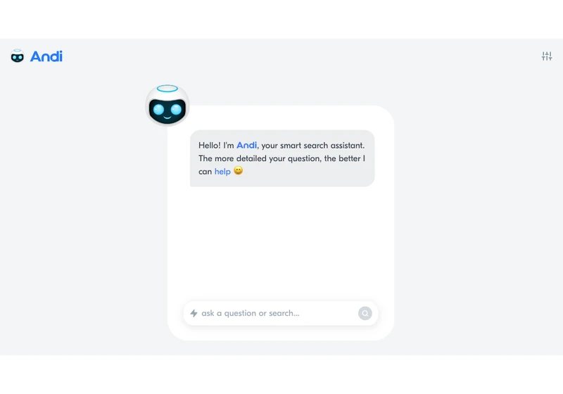 Andi Search adds Generated Content feature