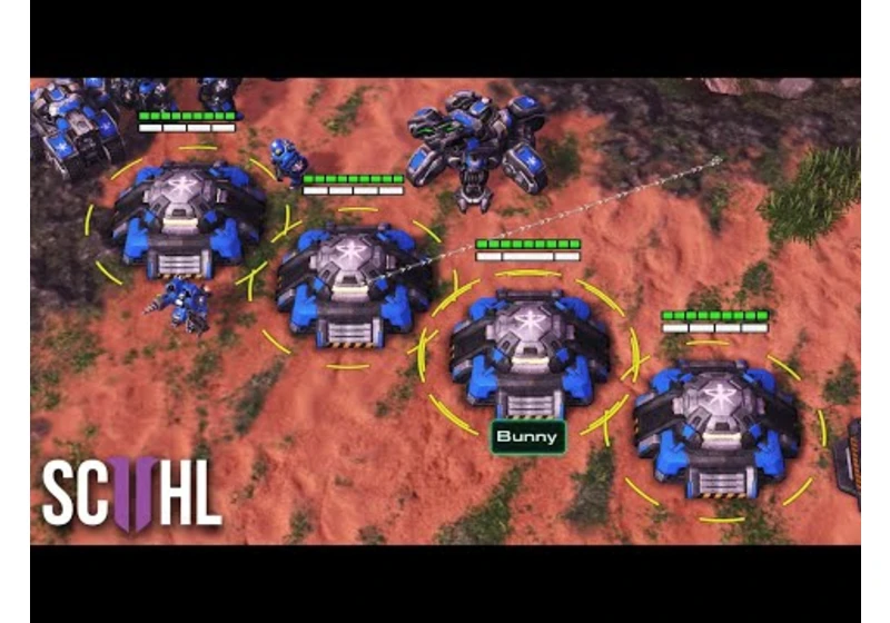 Bunny's MASS BUNKER PUSH - Starcraft 2: Bunny vs. Classic