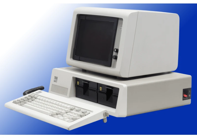 This funky ‘modern’ laptop recreates the IBM PC 5150—sort of