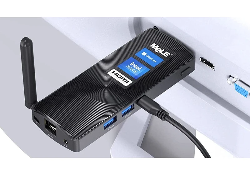 The only thing smaller than this mini PC stick is its TEMPORARY price drop