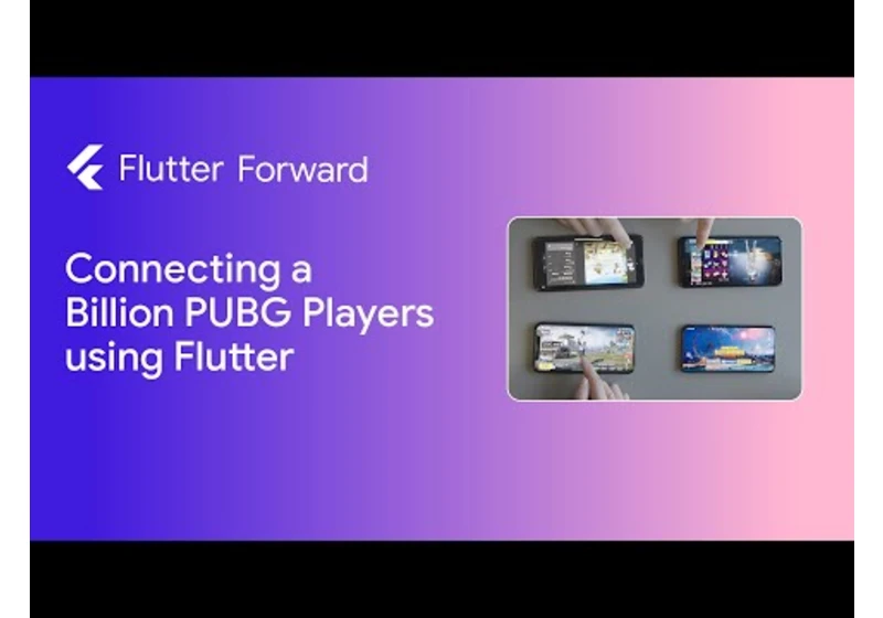PUBG MOBILE (Flutter Dev Story)