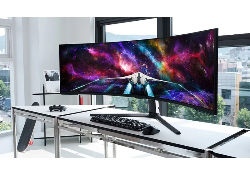 Samsung Showcases 57-Inch Odyssey Neo G9 Dual-UHD Gaming Monitor