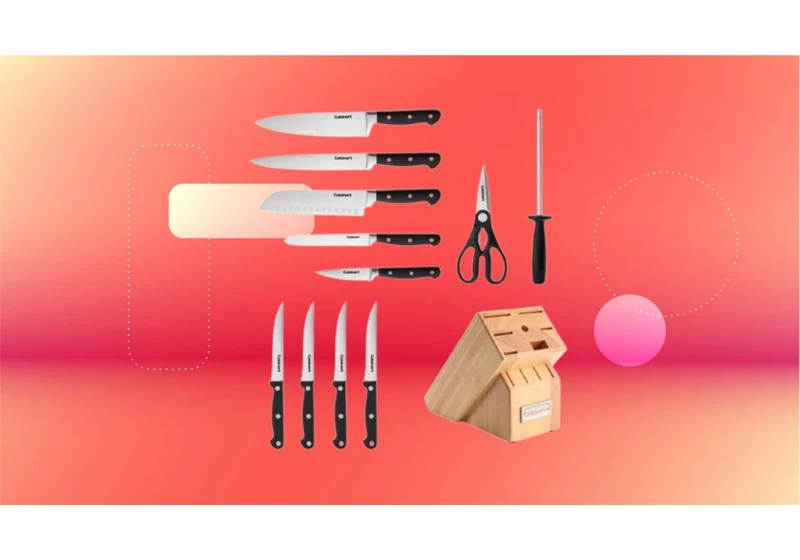 Today Only: Best Buy Slices 55% Off This 12-Piece Cuisinart Cutlery Set     - CNET