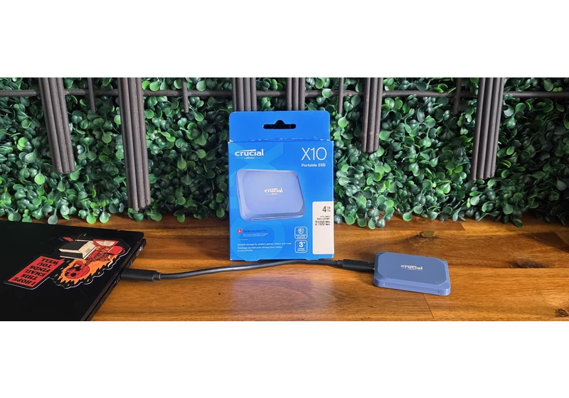  Crucial X10 Portable SSD (4TB) review: 20 Gbps, up to 8TB 