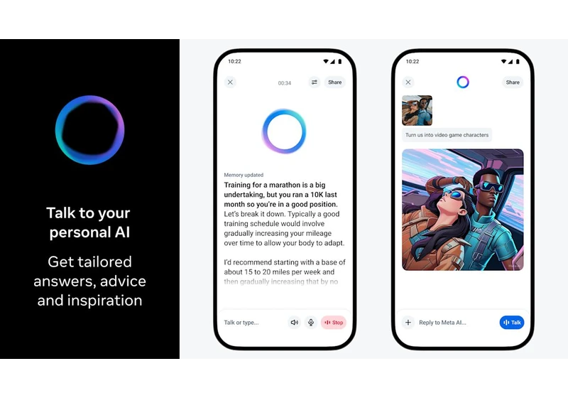 Meta’s ChatGPT competitor includes conversational voice chat and a social feed