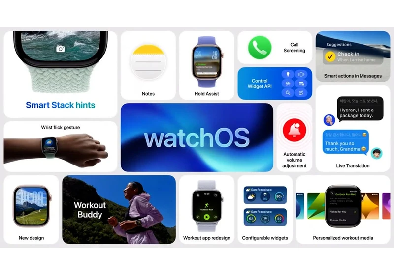 Apple's WatchOS 26 Gets a New Look and More Features at WWDC25 video