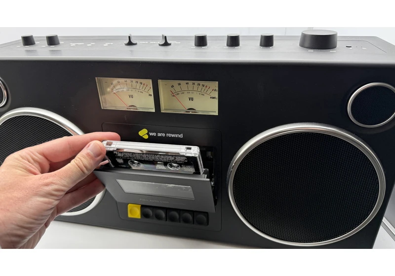 I tried the modern boombox design that mixes cassettes with Bluetooth – and it was like slipping back into my favorite pair of shoes