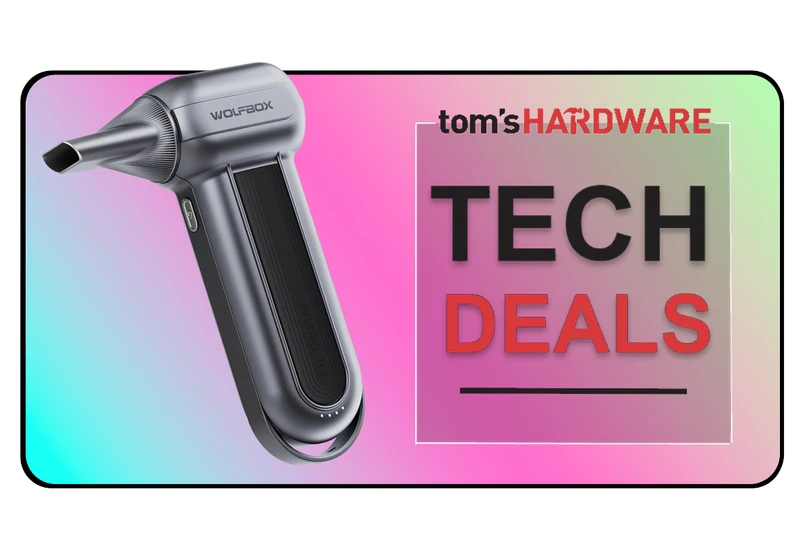 This Wolfbox MF100 electric air duster is now just $69 at Amazon — cleans your PC out, not your bank account