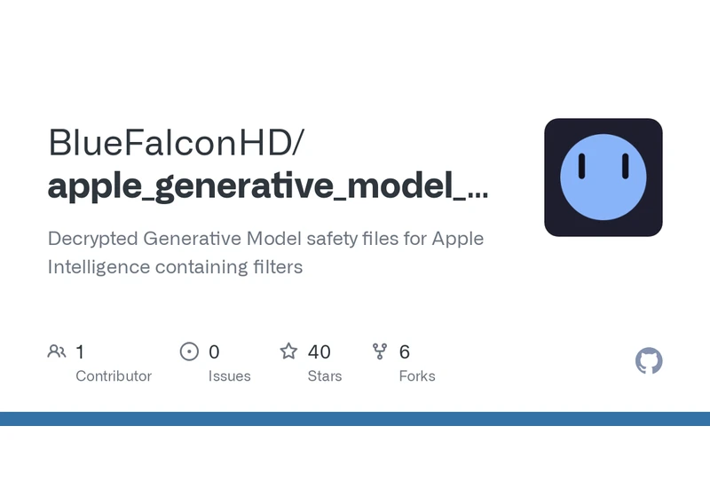 I extracted the safety filters from Apple Intelligence models