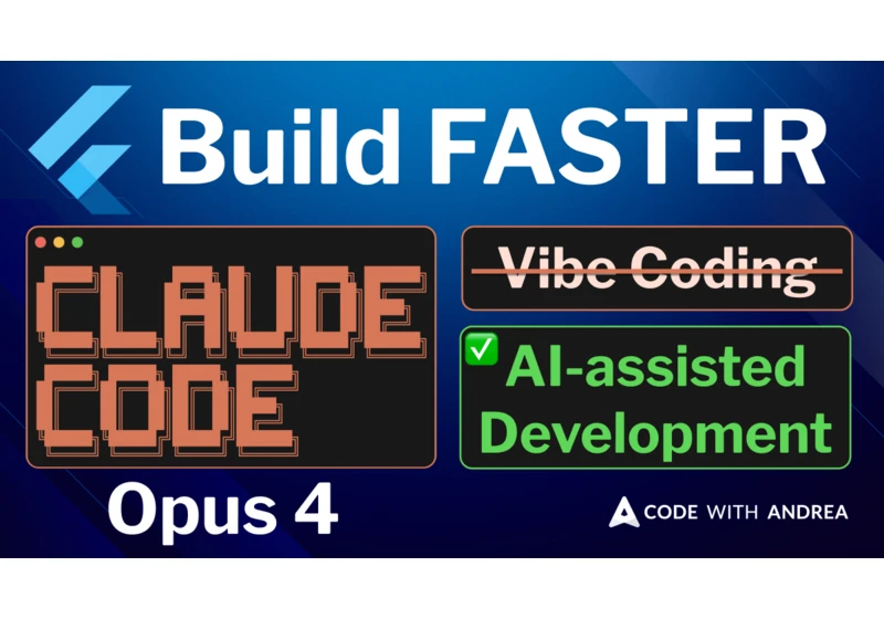 Build Flutter Apps FASTER with Claude Code Opus 4