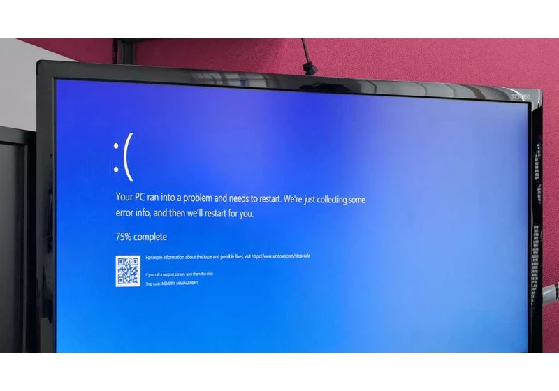 Microsoft kills the iconic Windows ‘Blue Screen of Death.’ It looks like this now