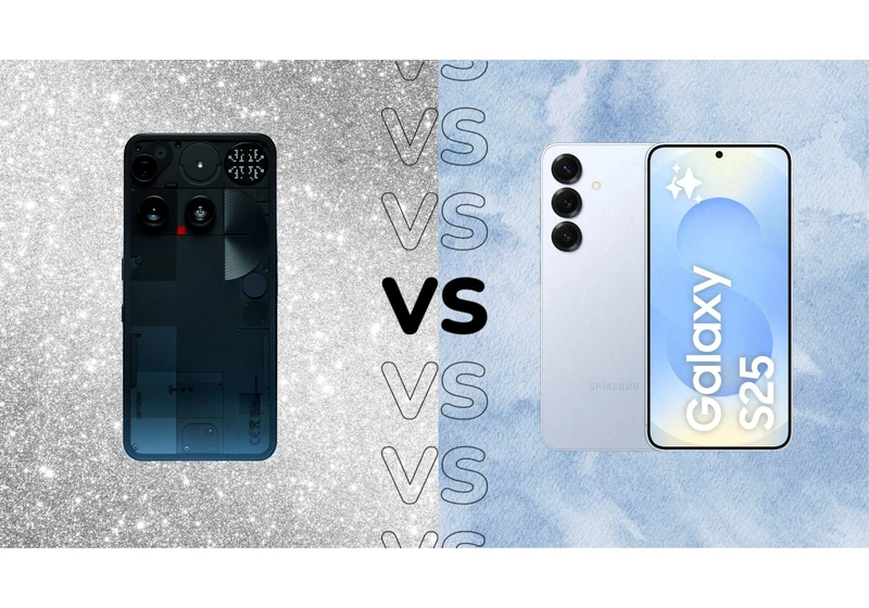 Nothing Phone 3 vs Samsung Galaxy S25:  Can Nothing compete with the Android champs?