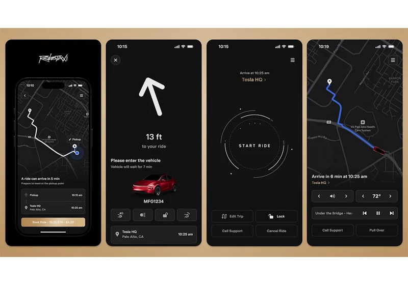 Anyone can now download Tesla's iOS Robotaxi app, but there's still a waitlist