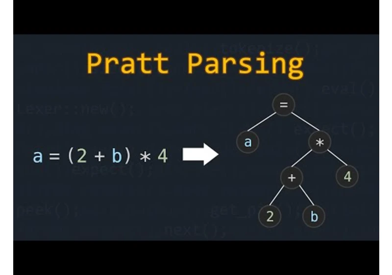 This Simple Algorithm Powers Real Interpreters: Pratt Parsing