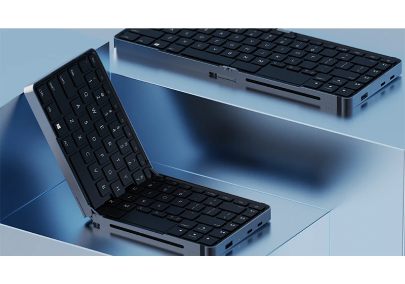  I may have found my perfect PC chassis: A Ryzen 7 rig, built in a foldable keyboard that you can fit into a (large) trouser pocket 