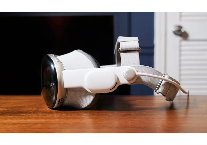 Apple's next Vision Pro will reportedly have an M4 chip and a better head strap