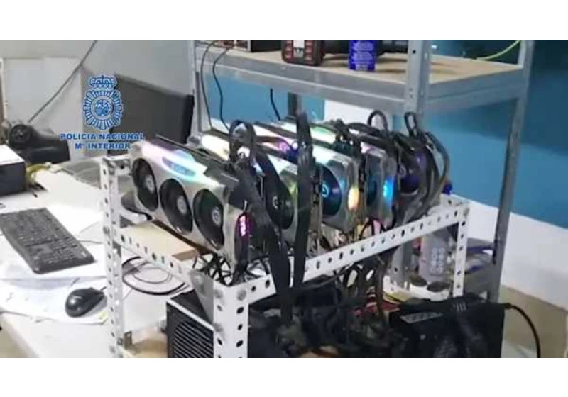 Spanish cops searching for drugs find an illegal crypto GPU farm instead