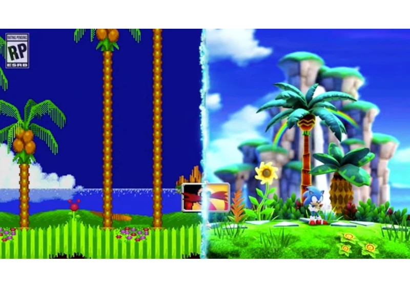 Sonic and friends are back in 2D and what's old is new again