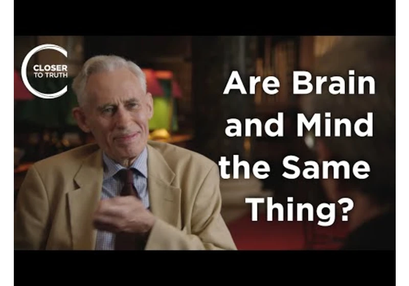 Richard Swinburne - Are Brain and Mind the Same Thing?