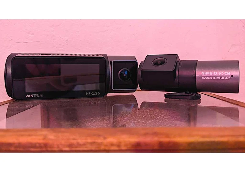 Vantrue N5 review: This dash cam offers nearly 360 degree coverage