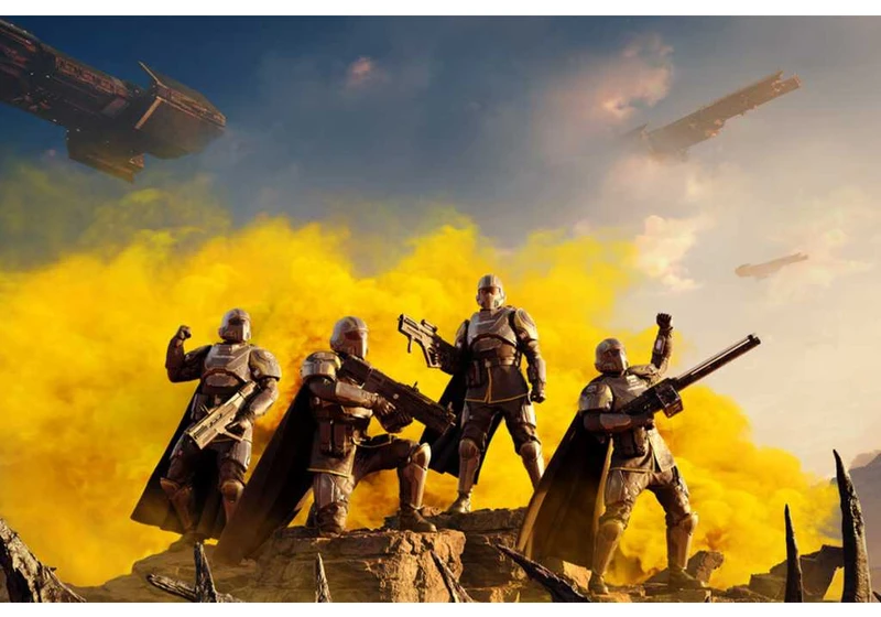 Helldivers 2 is pure Starship Troopers-inspired chaos. We spoke to the devs