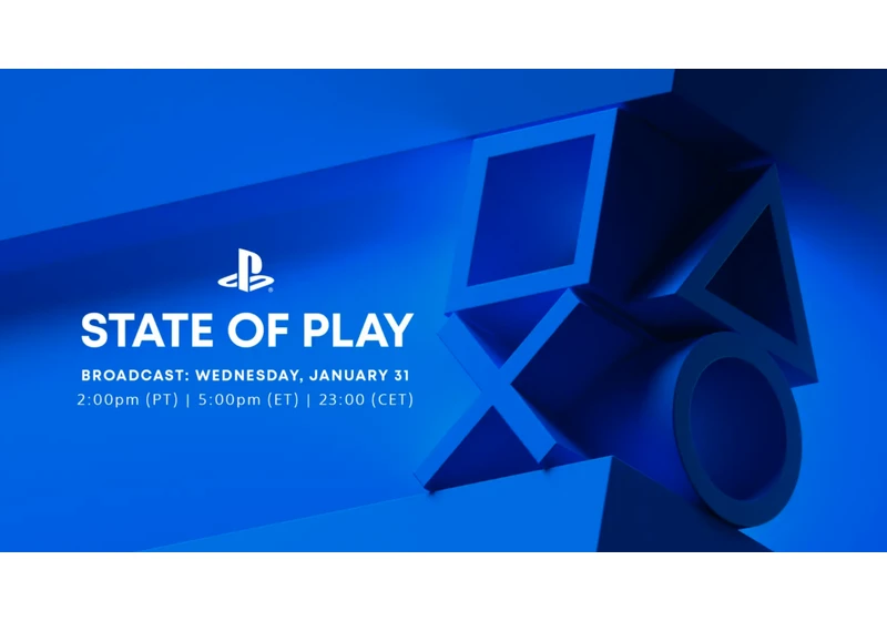 The first PlayStation State of Play of 2024 will stream this Wednesday at 5PM ET