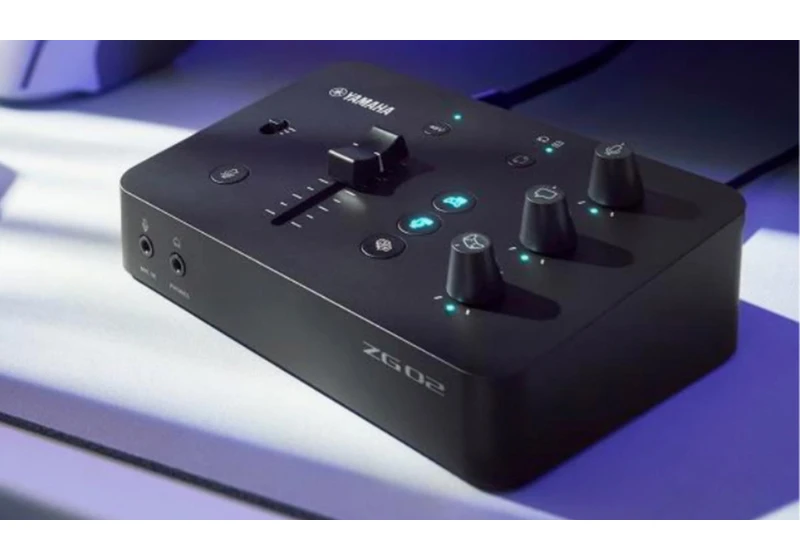 Yamaha’s new audio mixer for gamers has a simpler interface and cheaper price