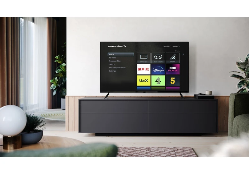 Roku and Sharp launch new line of affordable smart TV sets