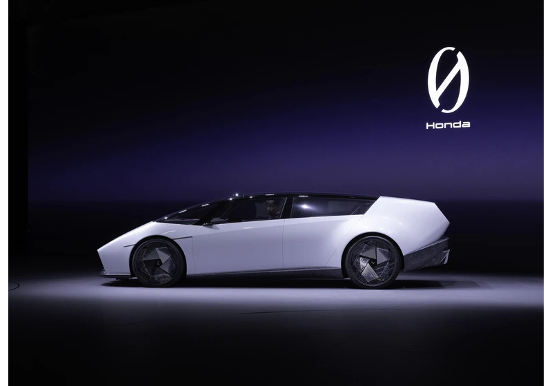 Honda's 0 Series EV Prototypes Glow Up at CES 2025