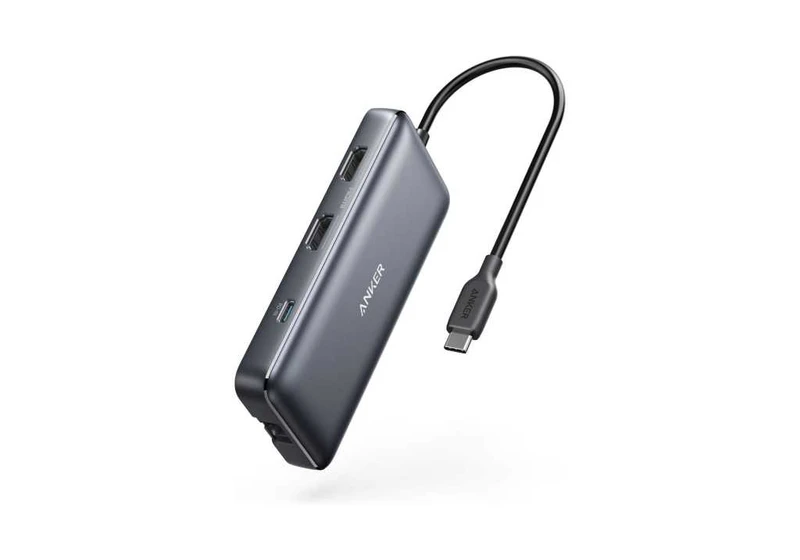 Add 8 ports to your laptop with this Anker USB-C hub, now $50