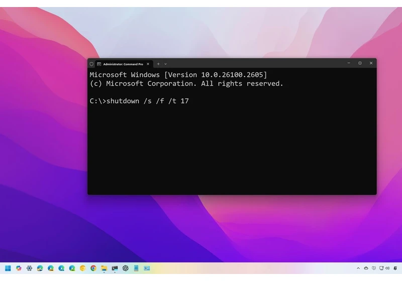 How to shut your PC down at a specific time on Windows 11 and 10