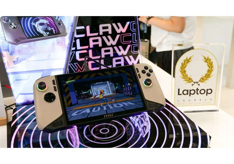 MSI's Claw 8 AI Plus handheld gaming PC with Intel Lunar Lake might drop sooner than we thought