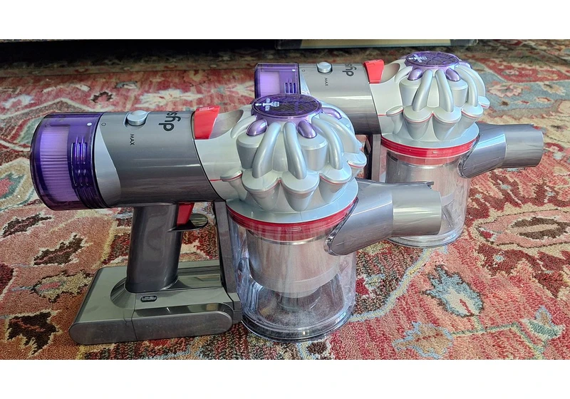 Turns out Dyson's new handheld vacuum is just a V8 without its wand, and I feel cheated
