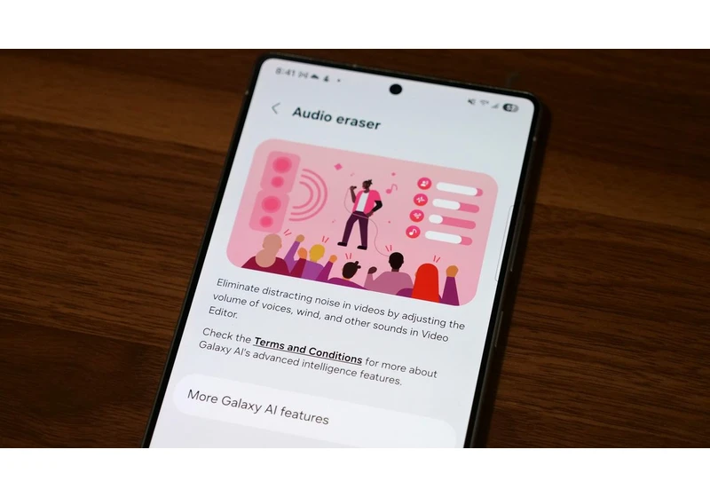 Samsung's Audio Eraser on the Galaxy S25 could quietly be one of its best new features